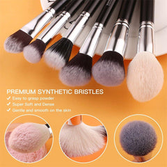 BEILI 20Pcs Individual Makeup Brush Set B20