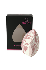 Makeupfy Marble Makeup Sponge – reusable beauty blender for foundation, blush & contour