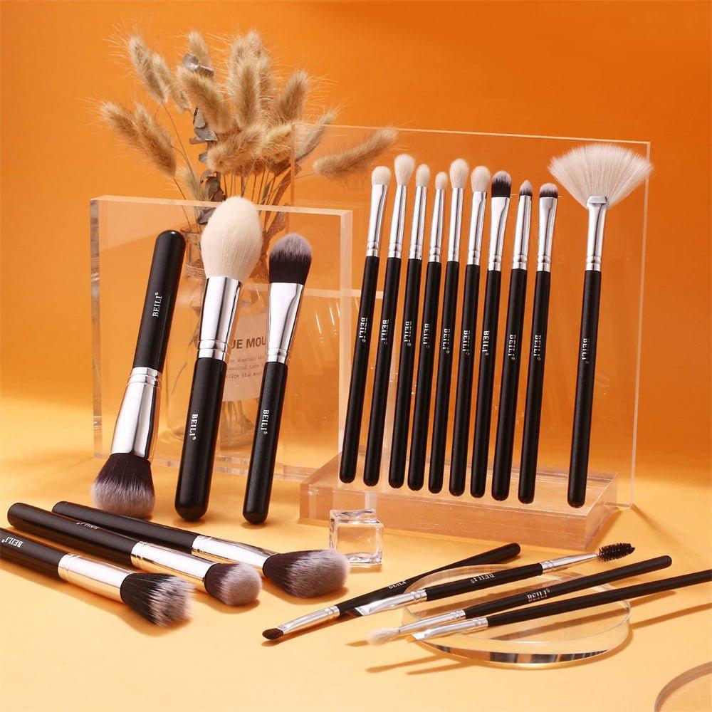 BEILI 20Pcs Individual Makeup Brush Set B20